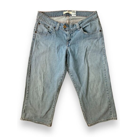 Levi's Light Blue Cropped Jeans - Picture 1 of 7